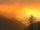 Smoke rises above the Plumas National Forest along