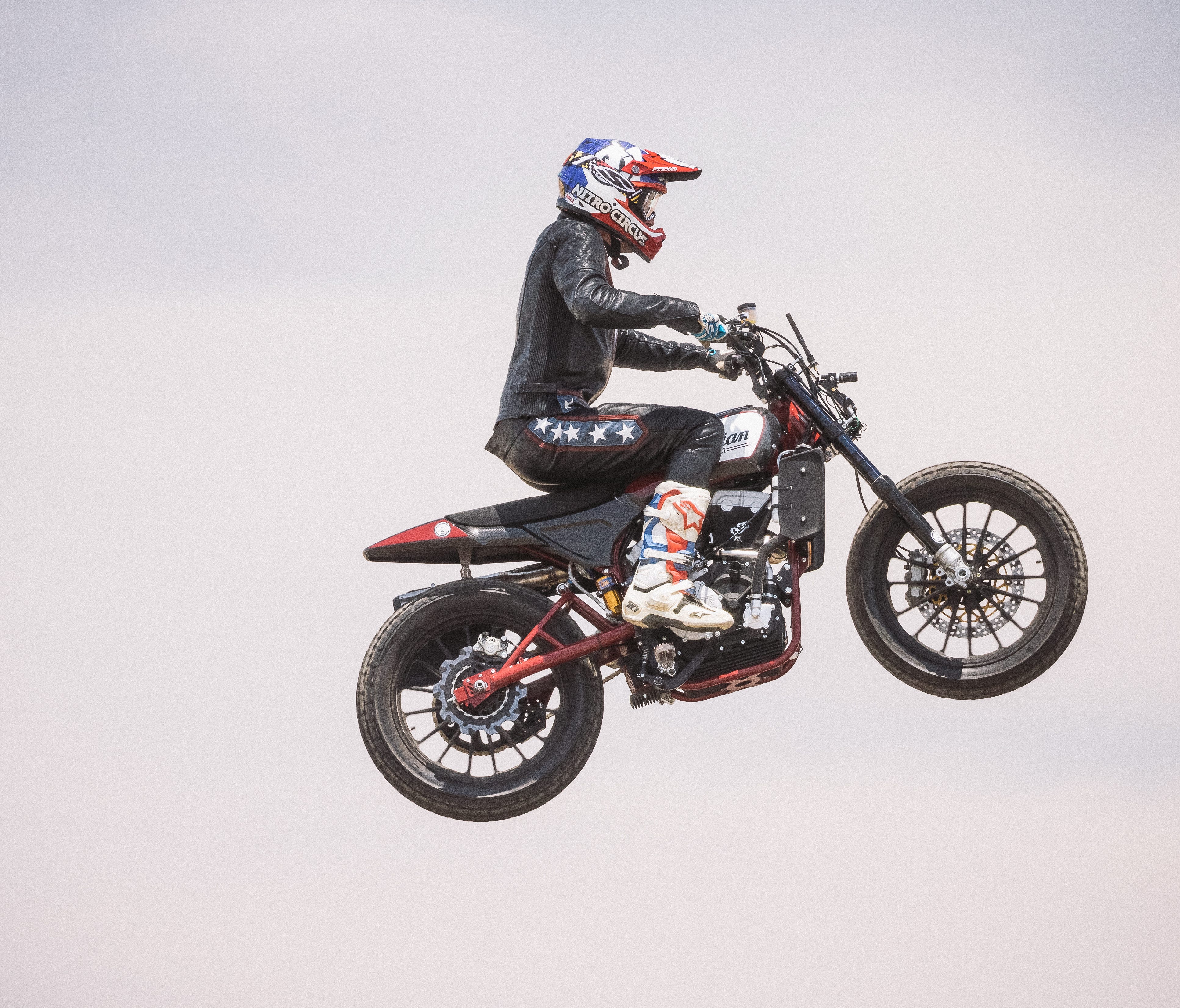 Travis Pastrana will attempt the stunts while riding a modern-day recreation inspired by the motorcycle Knievel used.