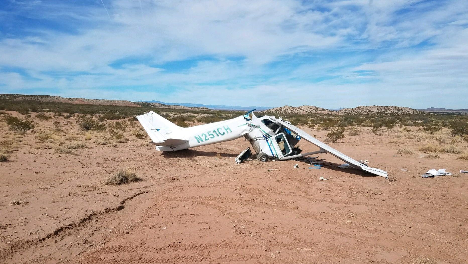 Plane crash Saturday near Hatch claims four lives; wreckage found Sunday
