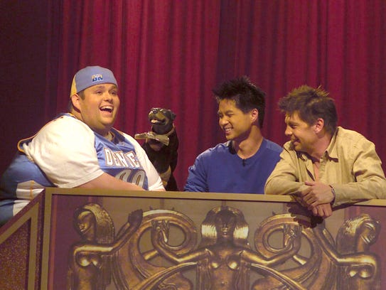 Triumph the Insult Comic Dog traded insults with Ralphie