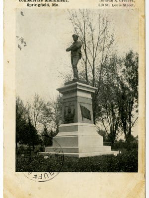 Confederate monument, Springfield National Cemetery.