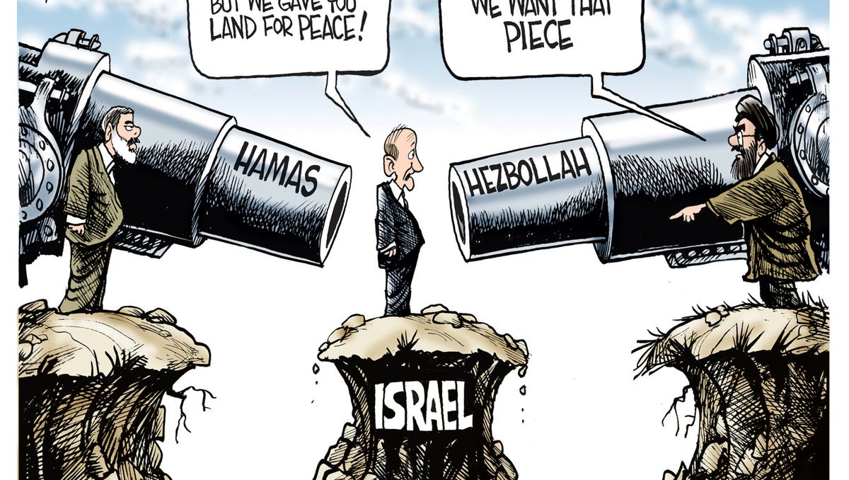 Gary Varvel Cartoons On The Israel Palestinian Conflict