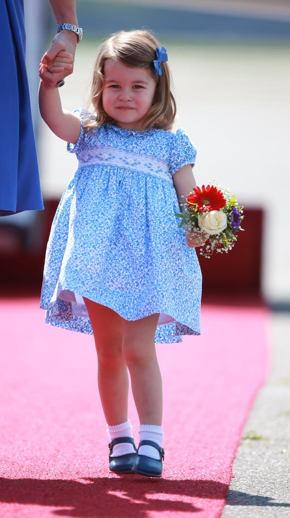 Princess Charlotte's cutest pictures during the royal tour
