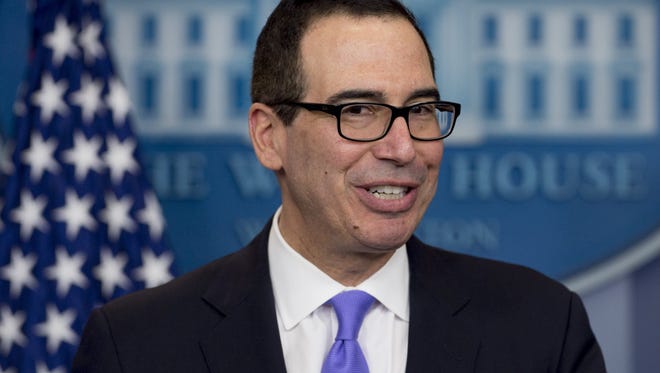 Treasury Secretary Steven Mnuchin is lackage to passed by August.