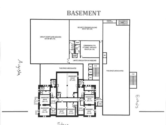 Augusta County Courthouse Floor Plans Lineage Design