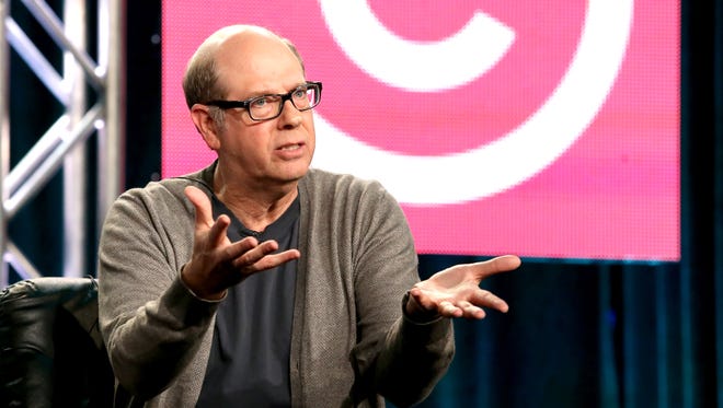 Actor Stephen Tobolowsky speaks onstage during the 'Another Period' panel at the Comedy Central portion of the 2015 Winter Television Critics Association press tour at the Langham Hotel on January 10, 2015 in Pasadena, California.