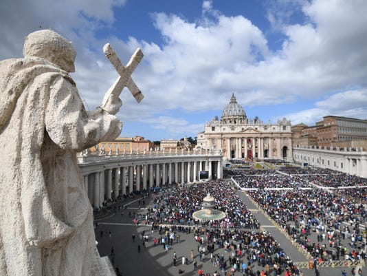 EPA EPASELECT VATICAN RELIGION HOLY WEEK REL CHURCHES (ORGANISATIONS) VAT