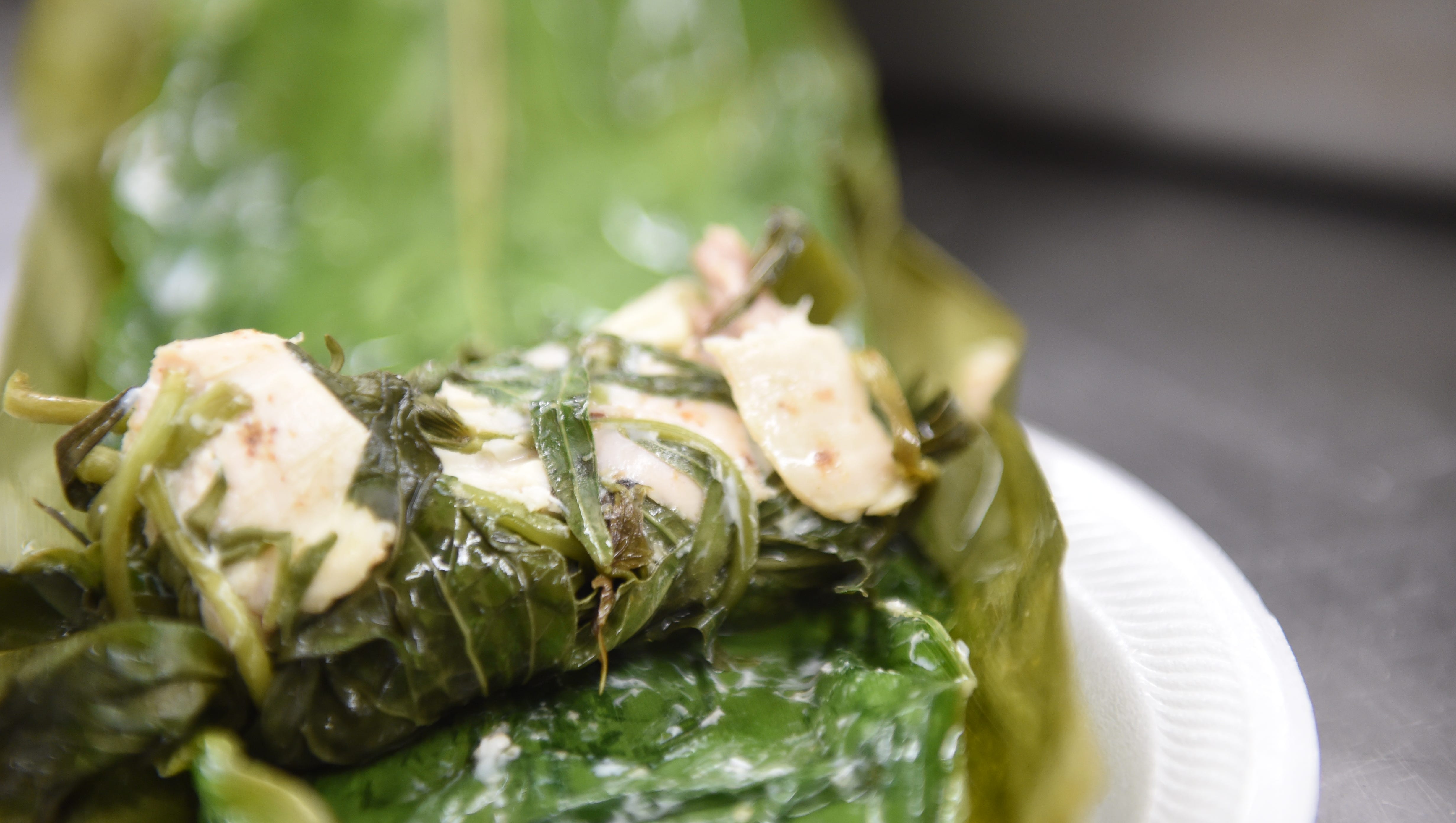 Hawaiian recipe Laulau