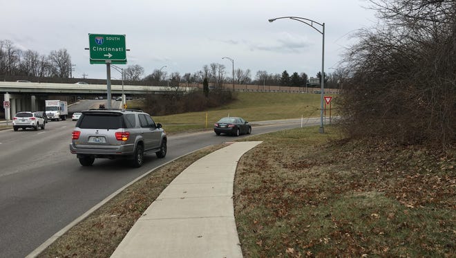 Sycamore Township wants to upgrade this interchange at Kenwood Road and Interstate 71 to make it an attractive gateway to the township.