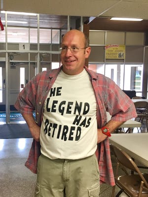 Jay Luchsinger retired from Chief Joseph Elementary after 28 years with the district.