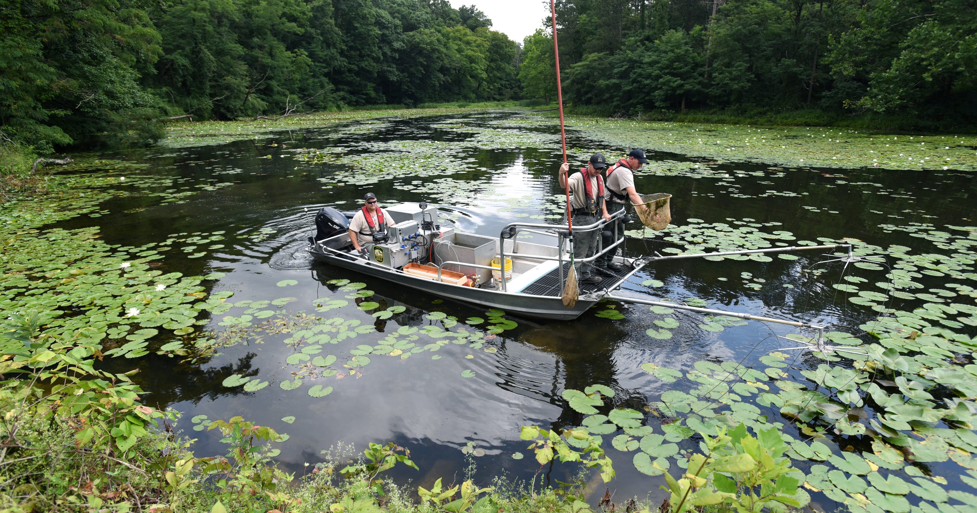 Fish removed from Cutler Lake for dam repair