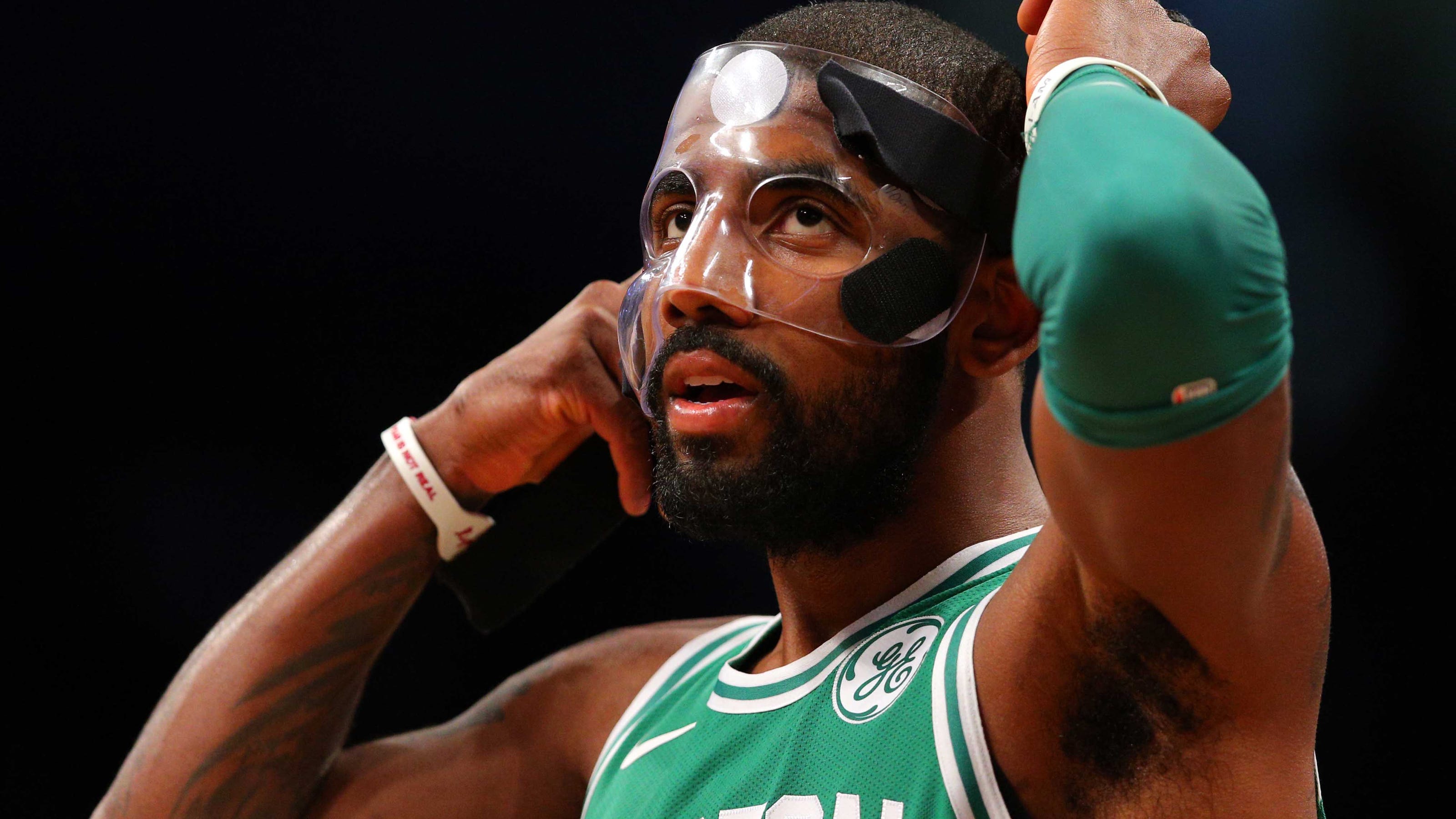 Kyrie Irving Hated His Face Mask So Much
