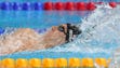 Ryan Murphy (USA) swims during the men's 200-meter