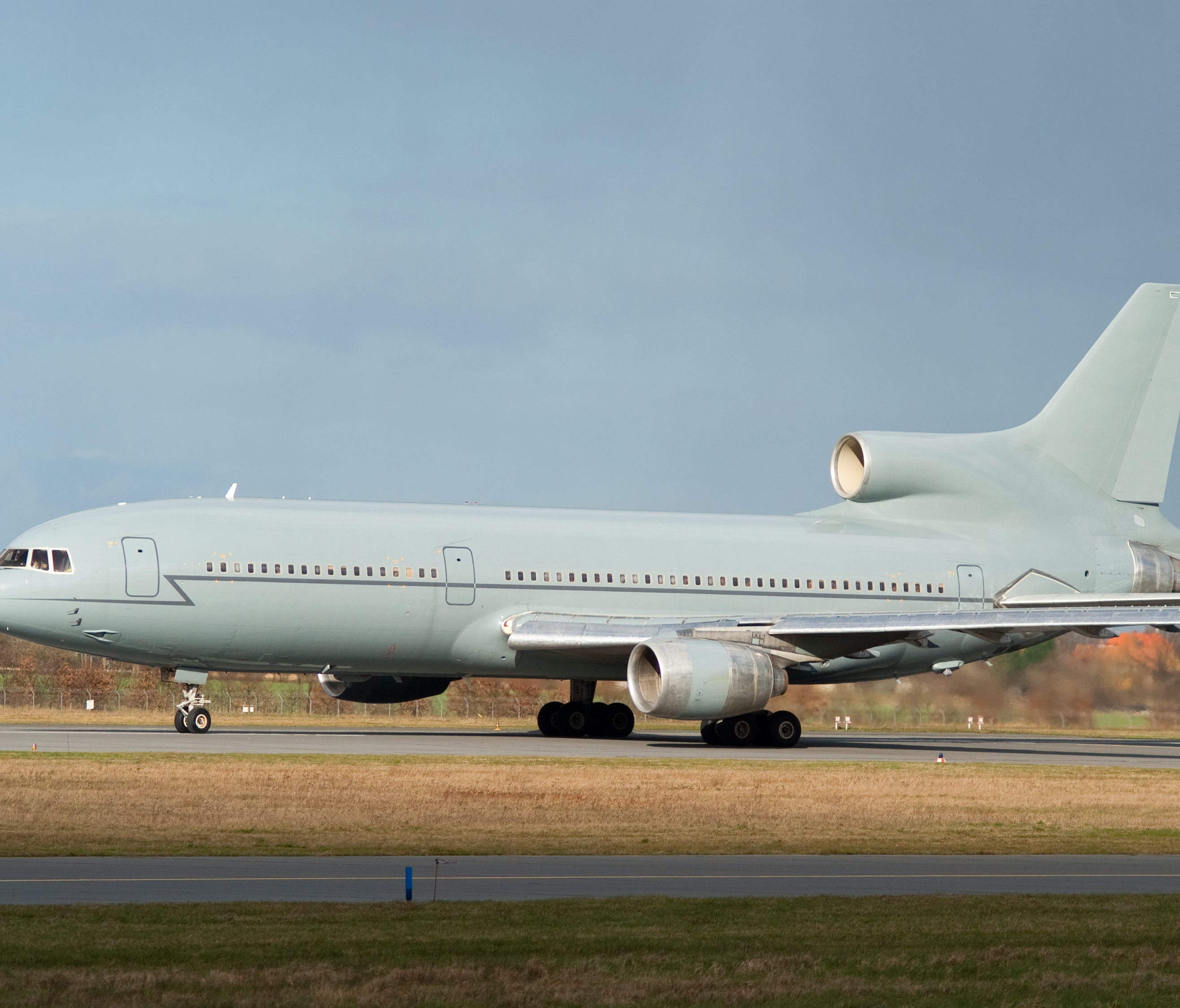 Three-engine airplanes such as the Lockheed L-1011 were built when jet engines had less thrust than today's twin-engine long-haul models.