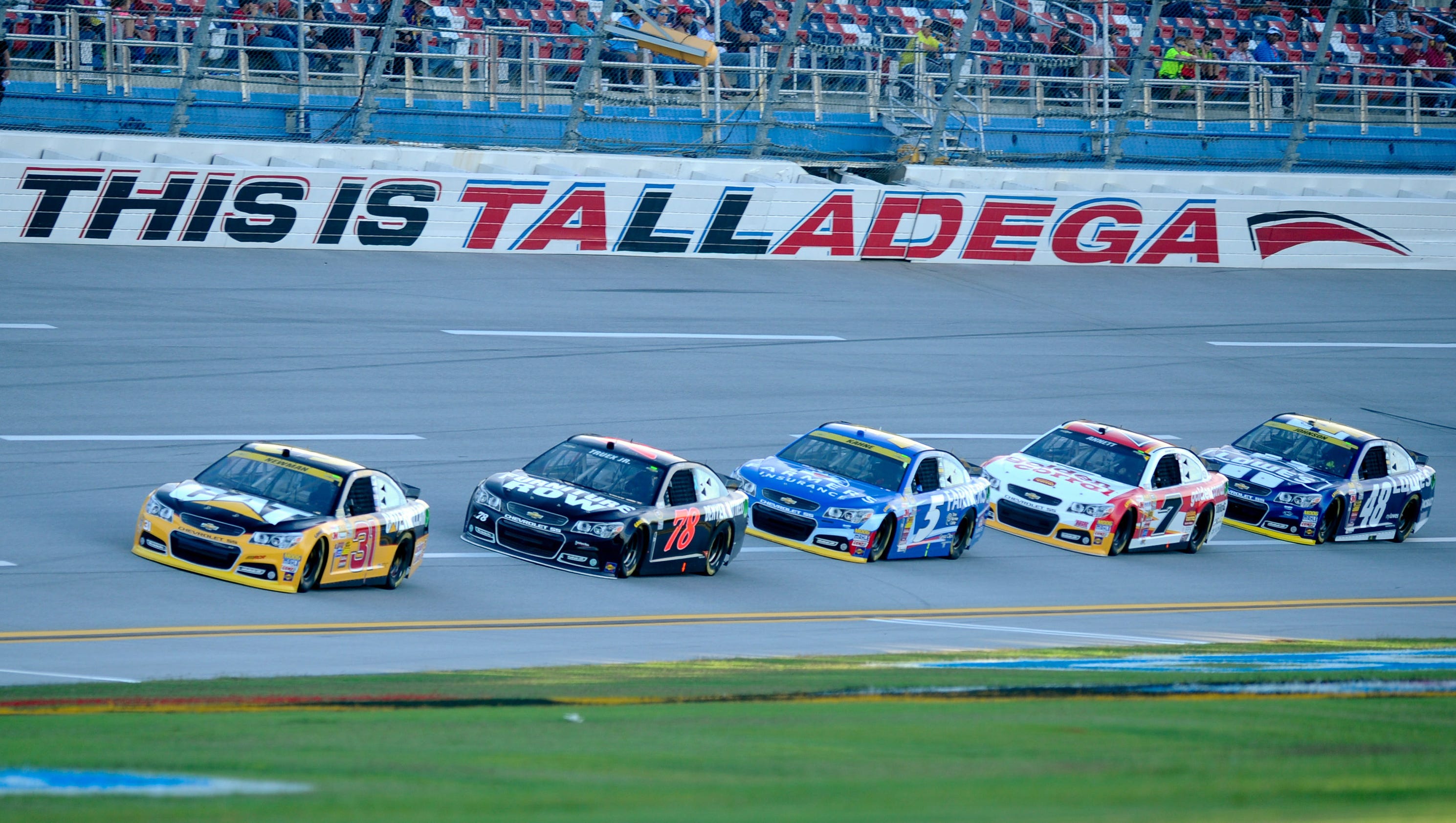 NASCAR at Talladega Start time, lineup, TV/radio schedule