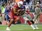 Arizona Cardinals Larry Fitzgerald scores a touchdown