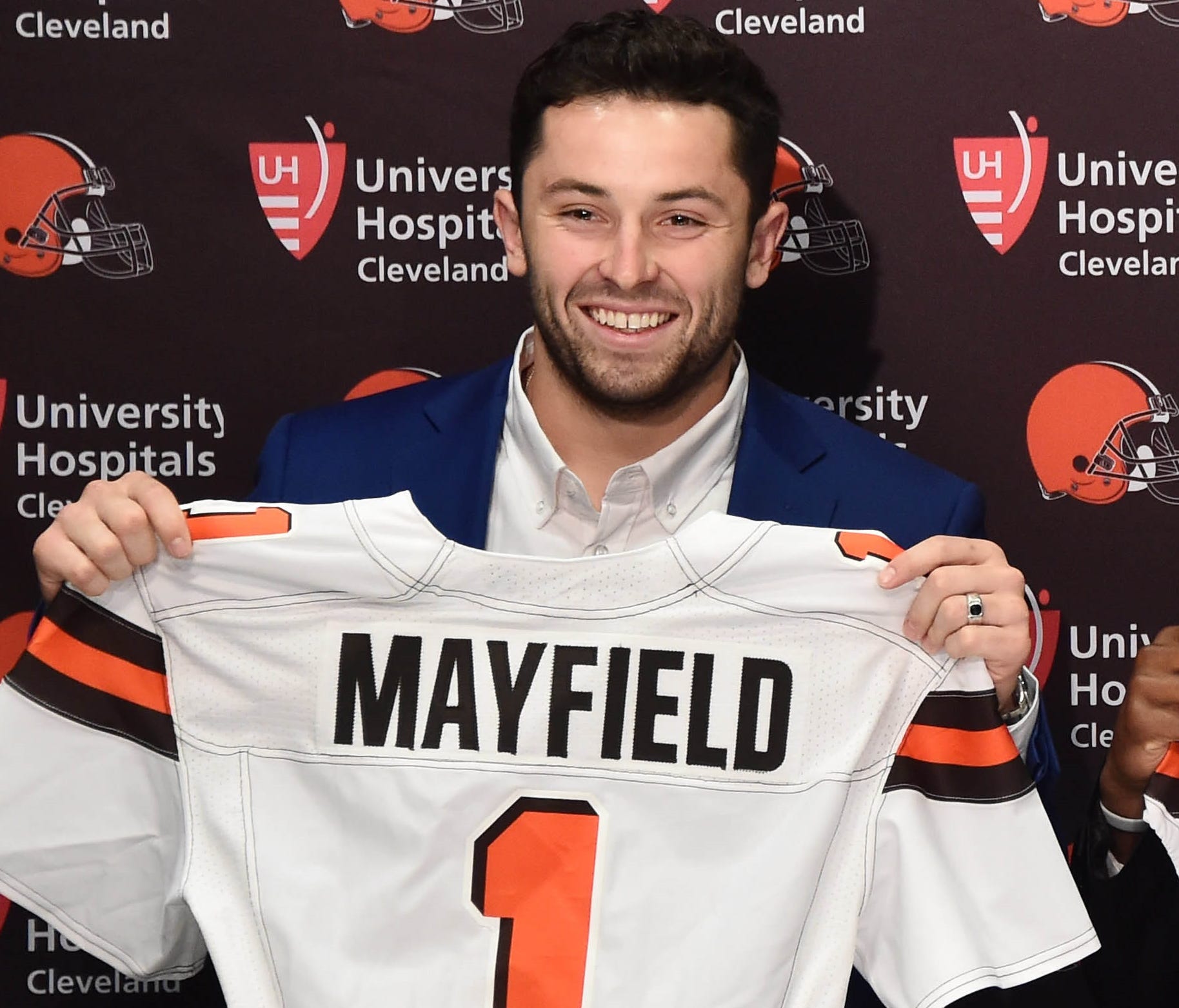 Browns No. 1 overall pick Baker Mayfield