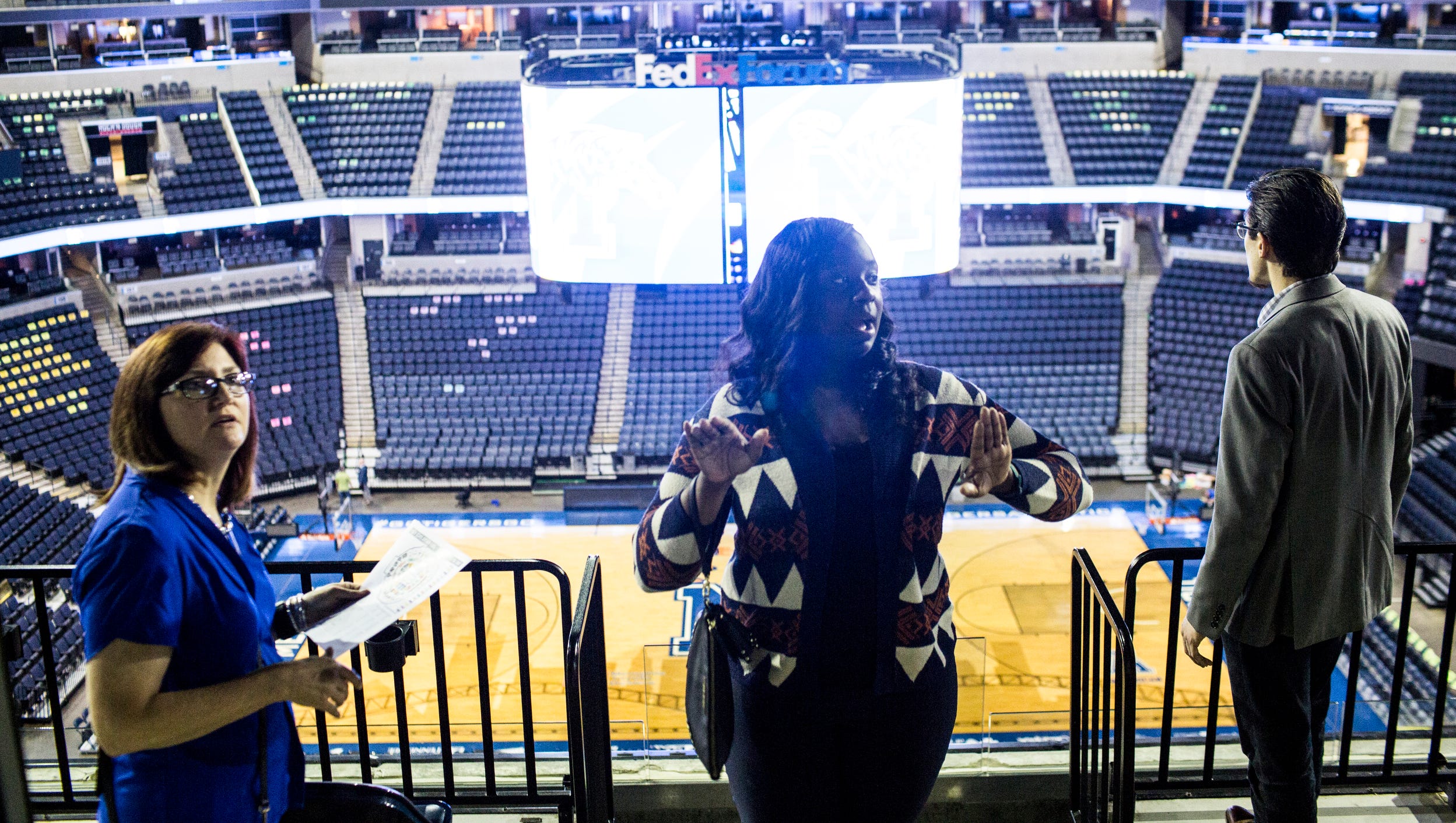 Fedexforum Seating Chart Memphis Tigers