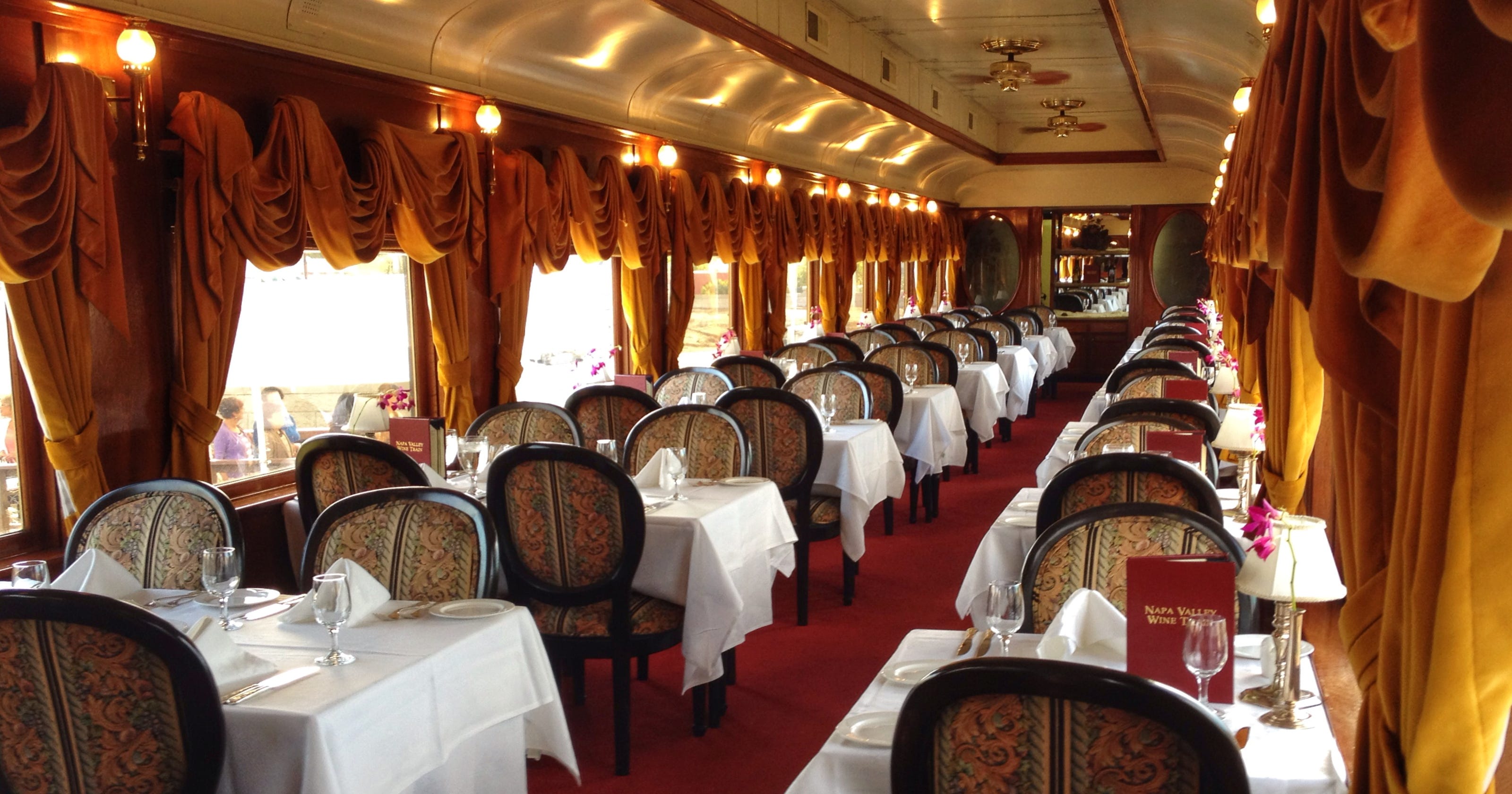 steam train journeys with dining