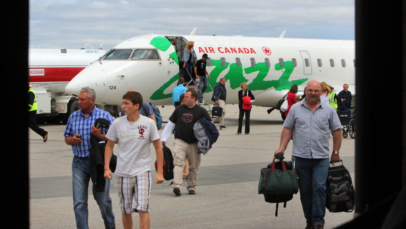 Gander, New Foundland 9/11 fear sent scores of jets to Canada