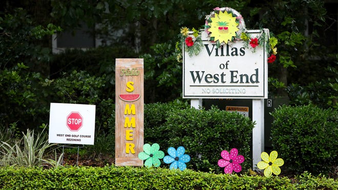 The Villages of West End neighborhood is battling against a plan to rezone the West End Golf Course, in Gainesville.