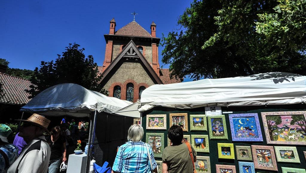 The Village Arts and Crafts Fair brings dozens of artists to Biltmore Village each summer.