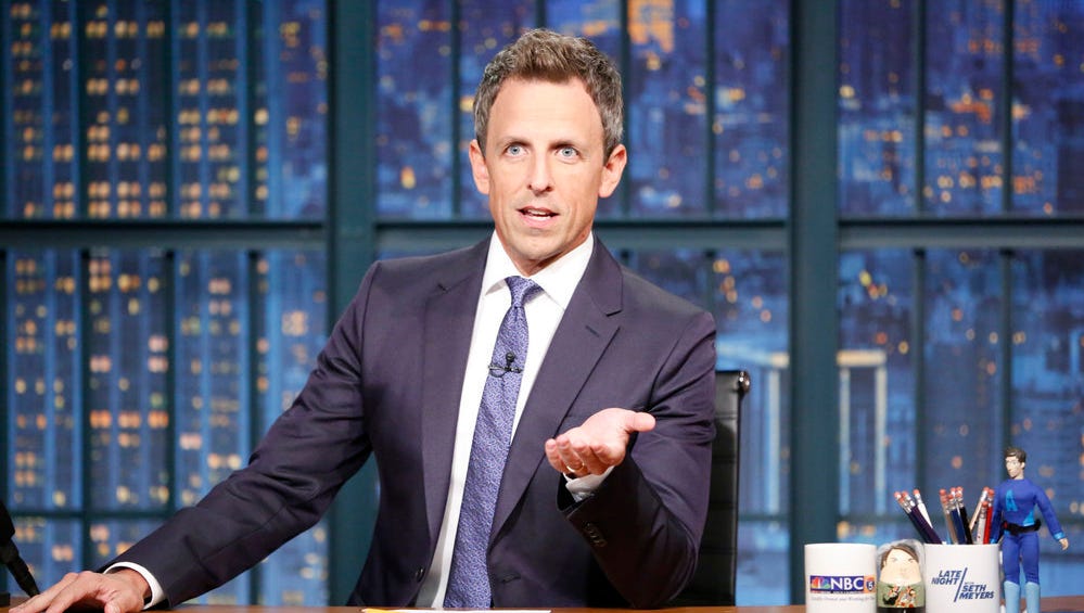 Seth Meyers On Weinstein Claims The Rest Of Us Need A Shower