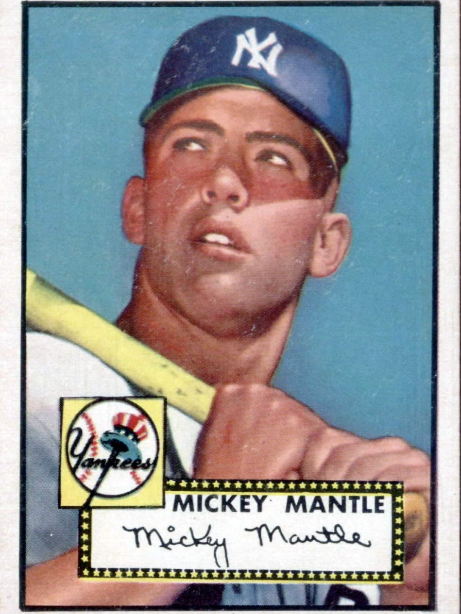 1952 Mickey Mantle Baseball Card Sells For Near Record 2 88 Million