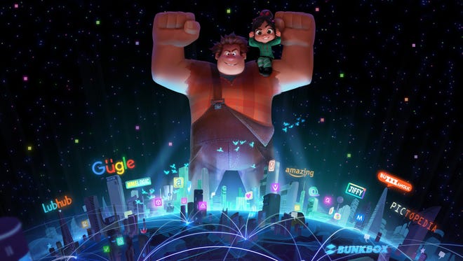 Ralph (voiced by John C. Reilly) and Vanellope (Sarah Silverman) returns as the voice of the bad-to wreck the Internet in the upcoming "Wreck-It Ralph."