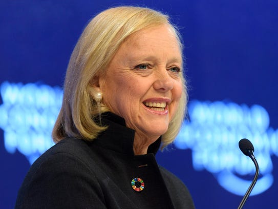 Meg Whitman, chairman and CEO of Hewlett-Packard speaks