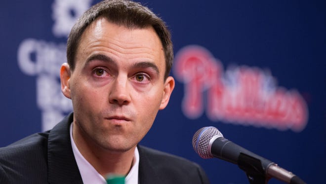 Phillies general manager Matt Klentak will make plenty of introductions over the next week as Spring Training begins in Clearwater, Fla.