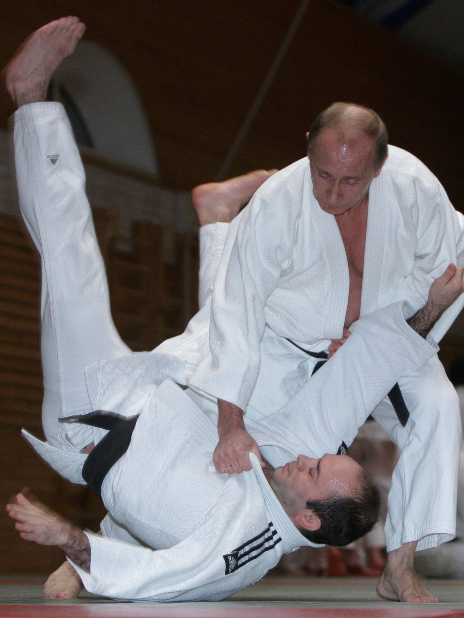 Putin awarded 8th-degree black belt in karate