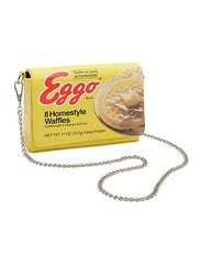 Eggo waffle purse.