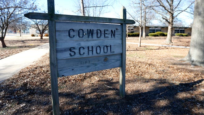 Cowden Elementary is one of six schools, scheduled to receive secure entrances this summer, where lead-based paint was discovered.