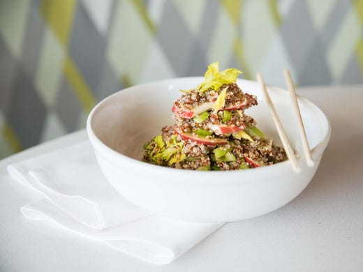 In Denver, chef Troy Guard serves a Quinoa Salad with