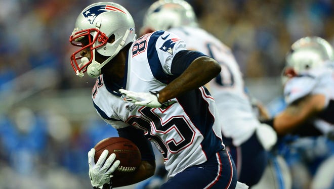 Patriots wide receiver Kenbrell Thompkins is developing a nice rapport with QB Tom Brady. He had 116 receiving yards in a loss to the Lions.