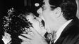 Jerry Lewis jokes with his new bride SanDee Pitnick