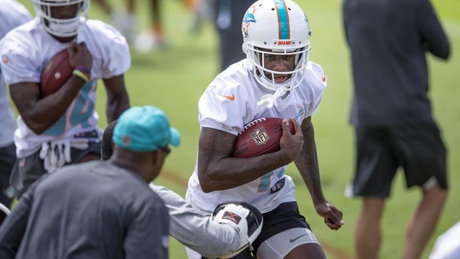 Miami Dolphins wide receiver DeVante Parker looked like a changed man in practice last May.