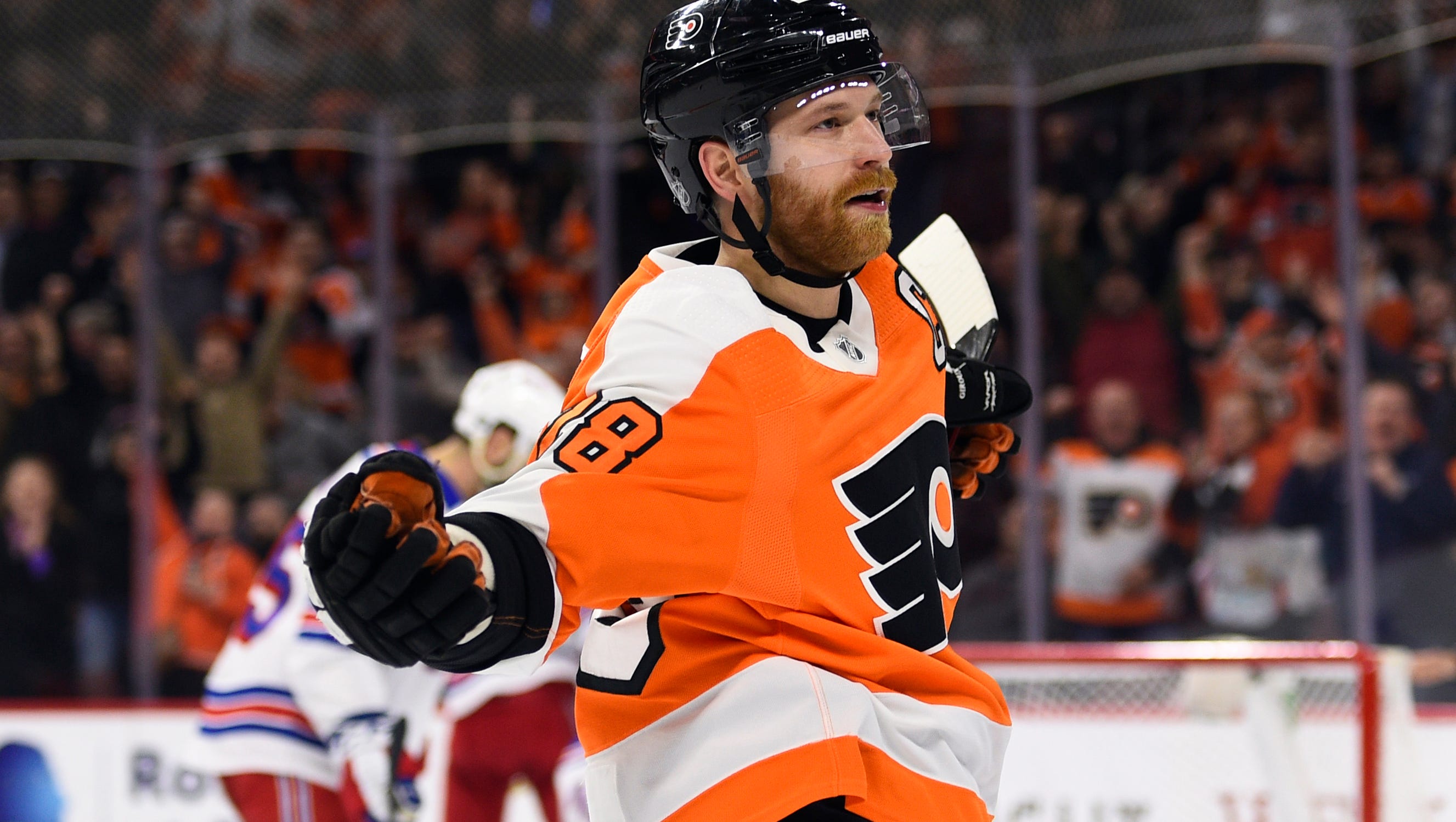 Flyers 5 Takeaways Claude Giroux Hits 100 Punches Playoff Ticket