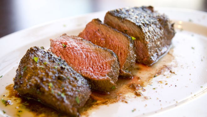 The Delmonico steak is just one of the offerings at Arrowhead Grill in Glendale.