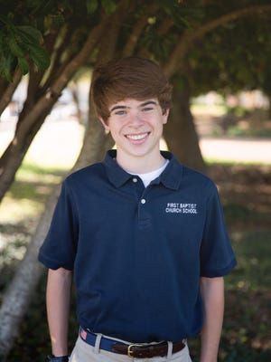 Porter May was recently named the Private School Middle School Student of the Year for the State of Louisiana.