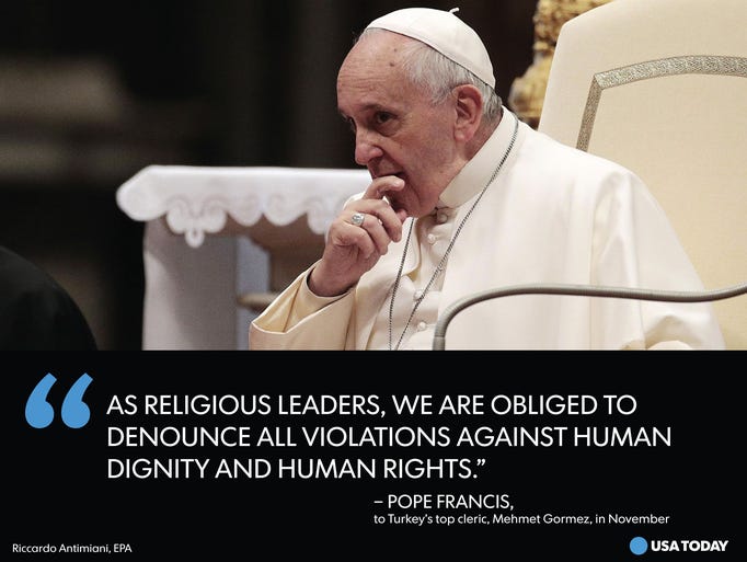 Memorable quotes from Pope Francis