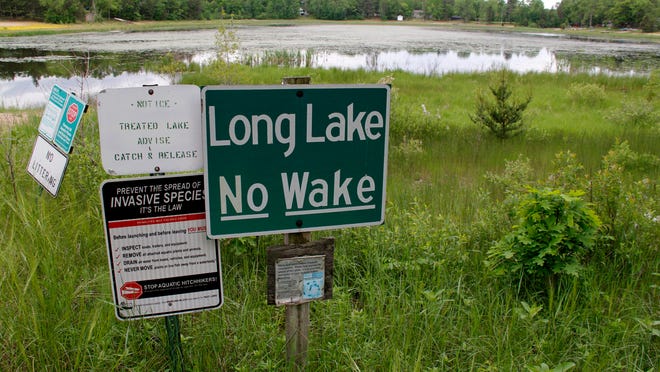 The boat launch at Long Lake near Plainfield no longer reaches the water. In Wisconsin’s Central Sands, some lakes and streams have lowered or dried up in recent years as the number of high-capacity wells has mushroomed, largely for irrigation.