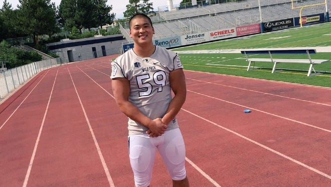 Marc Ma, shown posing following the team's 2015 photo day, will be honored before the Nevada-Hawaii game.