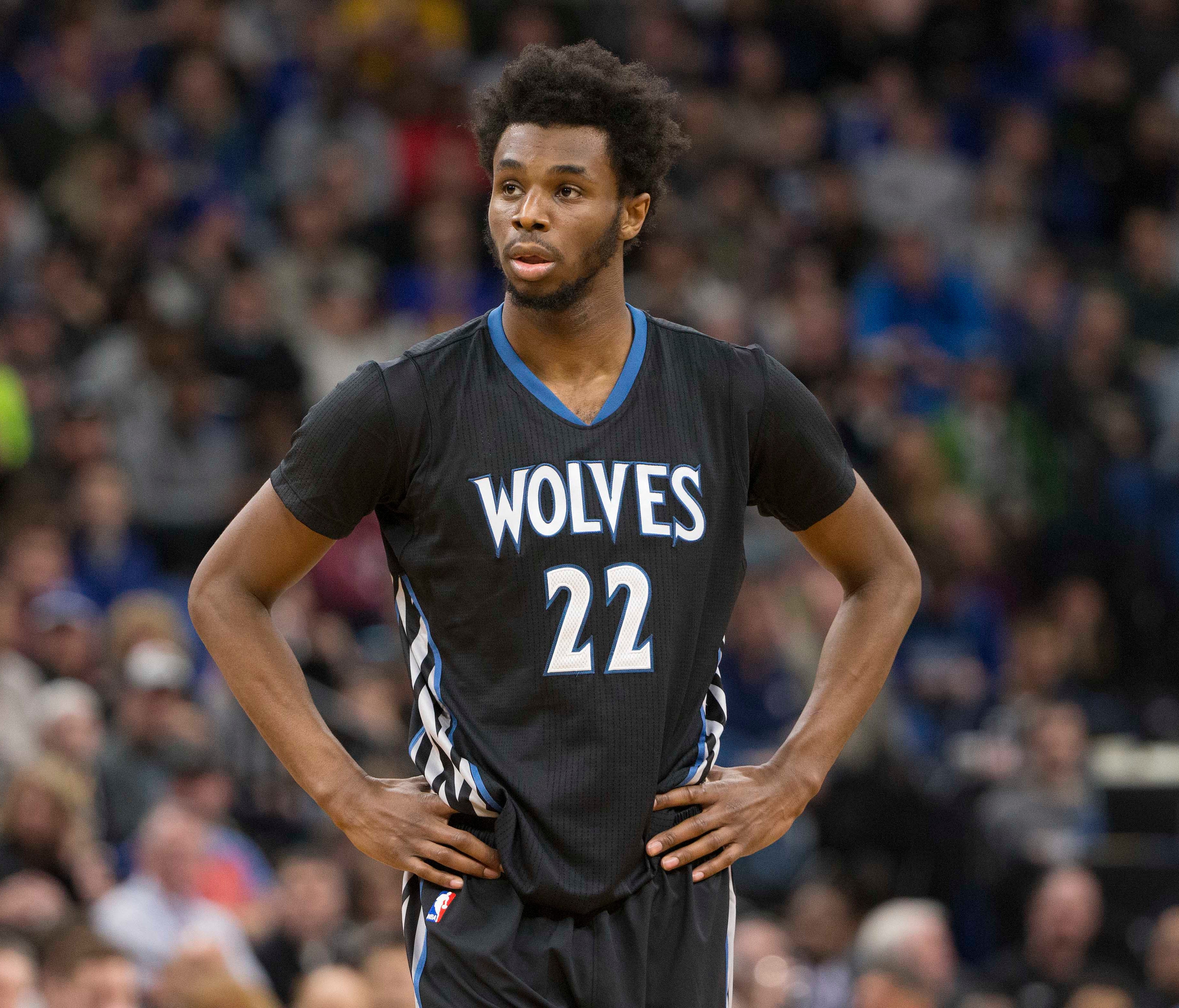 Timberwolves forward Andrew Wiggins and the team are negotiating a max deal.