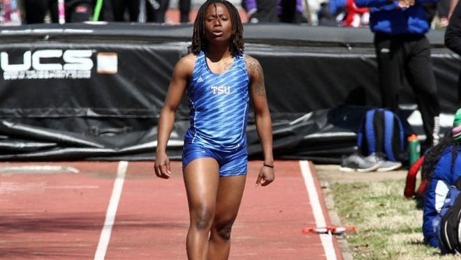 Tennessee State senior Clairwin Dameus was named the OVC Female Athlete of the Year.
