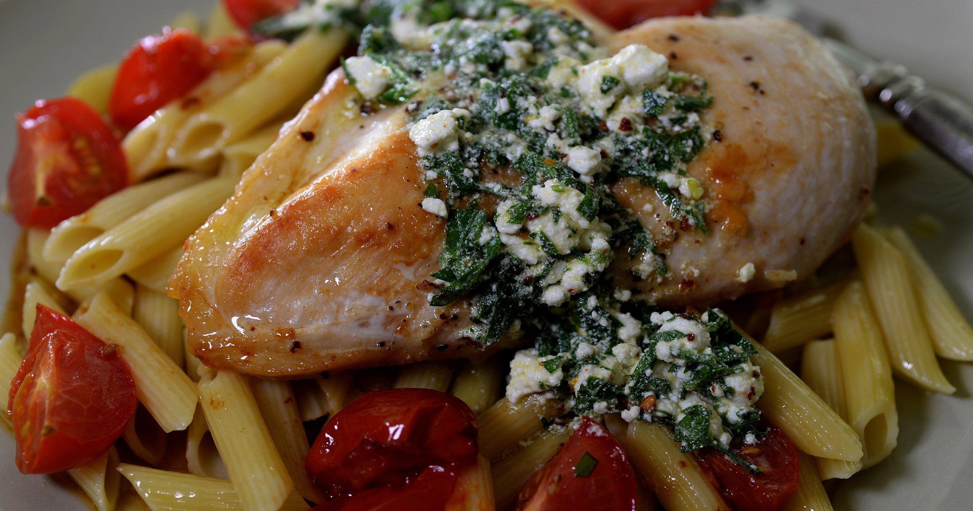 Dry brine chicken breasts for juicy results
