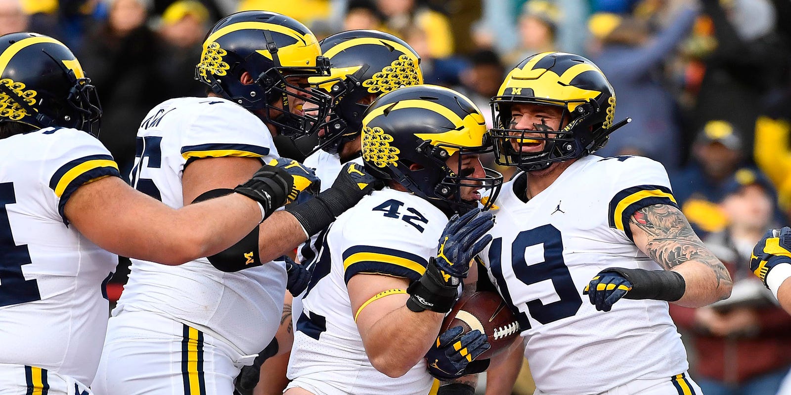 Michigan Football Fb Ben Mason Ready To Play Lb Too If Needed