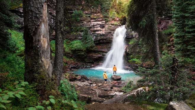 Two waterfalls that are worth checking out this spring in Colorado are South Mineral Creek Falls near Durango and Silverton ...