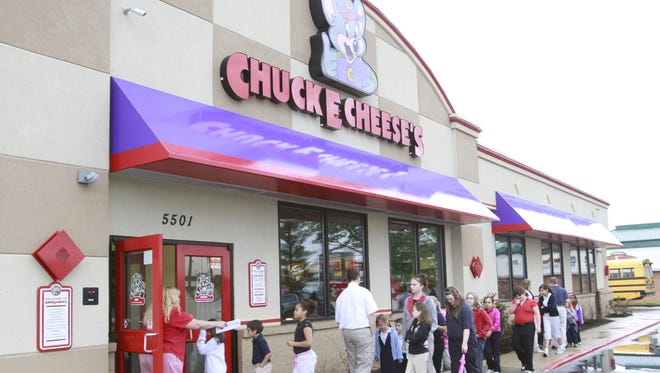 The Chuck E. Cheese located at 5501 E. 82nd St. in Indianapolis.